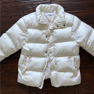 White Puffer Jacket